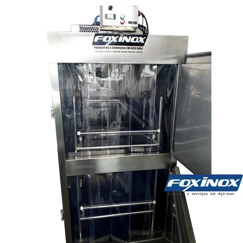Câmara Fria para Conservação de 2 Cadáveres em Aço Inox